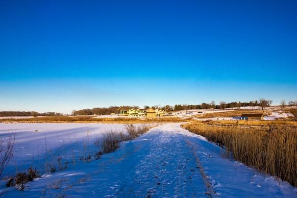 landscape view at horicon national wildlife refuge wisconsin