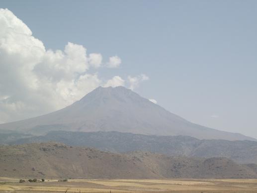 landscape volcano hasan