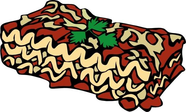Lasagna clip art