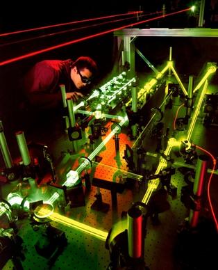 laser laser experiment light beam