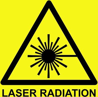 Laser Symbol Text clip art