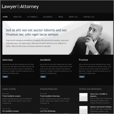 Lawyer & Attorney Template