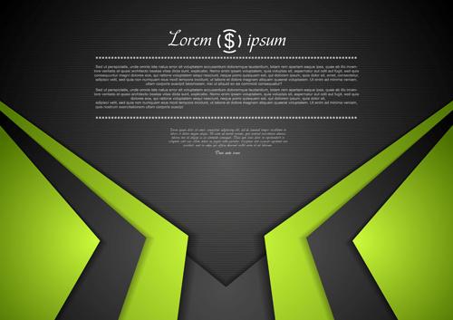 layered colored business vector background