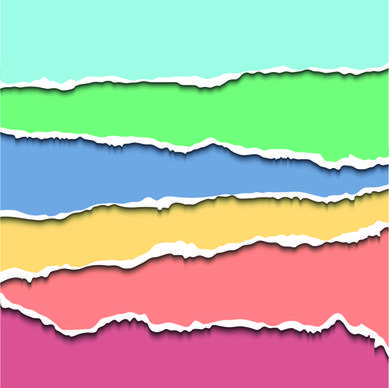layered torn paper vector background