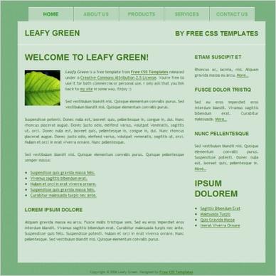 leafy green