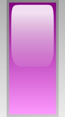 Led Rectangular V (purple) clip art