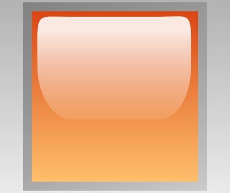 Led Square (orange) clip art