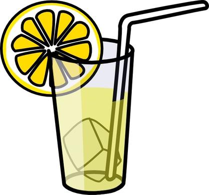 Lemonade Glass clip art