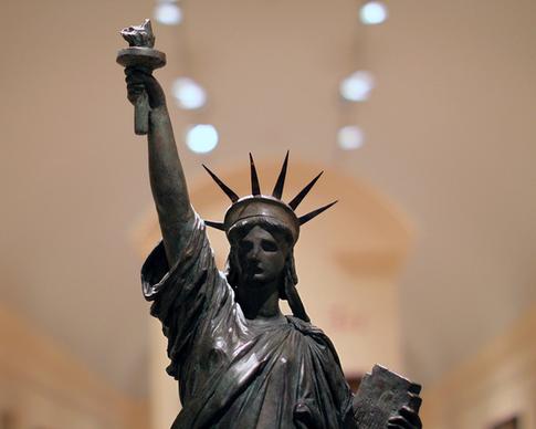 liberty sculpture in saam