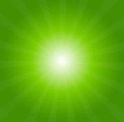 light burst abstract green background vector