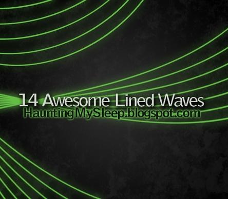 Lined Waves