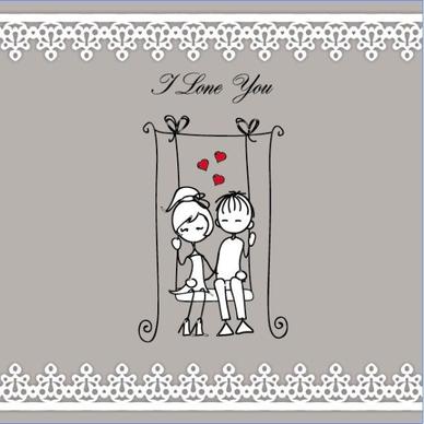 lines issued on valentine39s day illustrations 05 vector