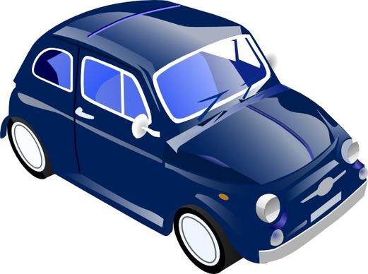 Little Small Car Saves Gas clip art