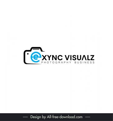 logo design for photography business ceexync visualz template modern flat camera sketch