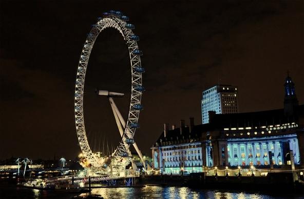 london eye wheel