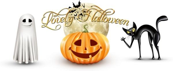 Lovely Halloween icons icons pack