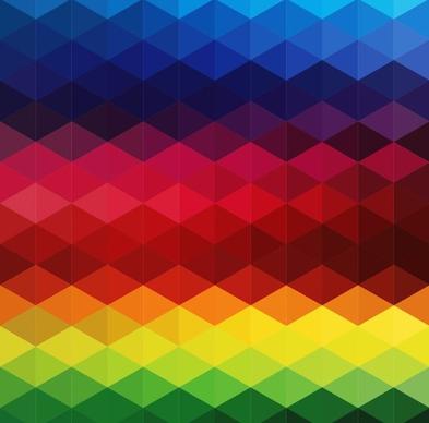 low poly style colorful background vector illustration