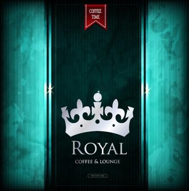 luxurious royal vintage background vector