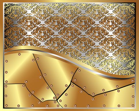 luxury golden vector background