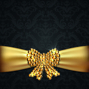 luxury jewellery design background vector