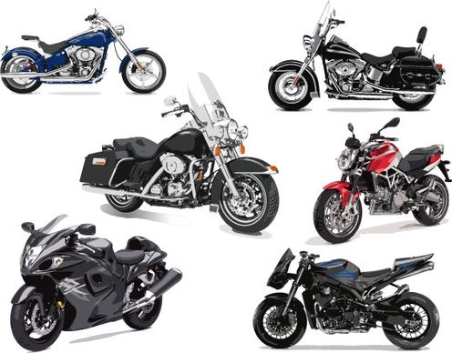 luxury motorcycles vector design