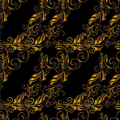 luxury ornament floral pattern seamless vecrtor