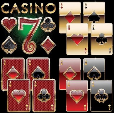 luxury poker clip art