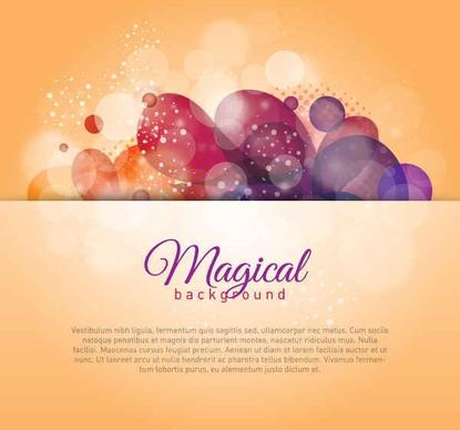 Magical Background Vector Graphic