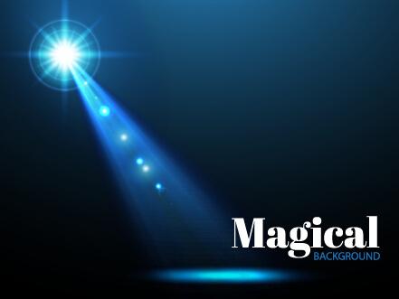 magical light background art vector
