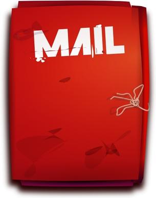 Mail Folder clip art