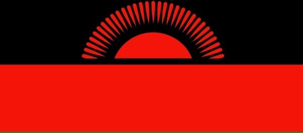Malawi Flag clip art