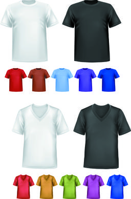 man t shirt creative design vector set