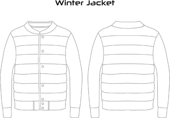 man winter jacket