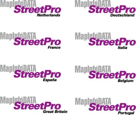 mapinfo data streetpro