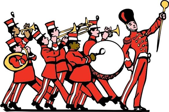 Marching Band clip art