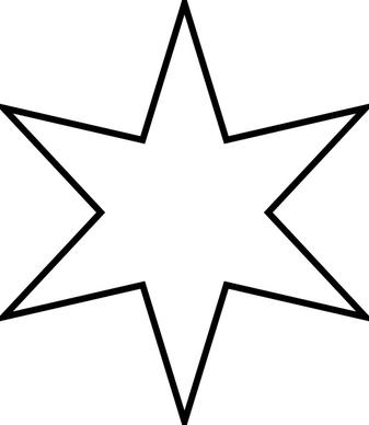 Marian Star clip art