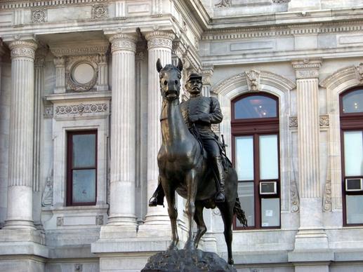 mcclellan statue