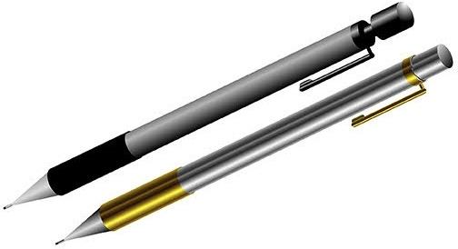 Mechanical pencil vector