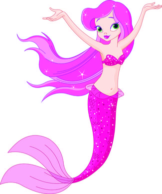 mermaid vector graphics
