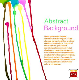 messy watercolor art background vector