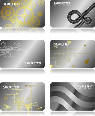 metal business card template