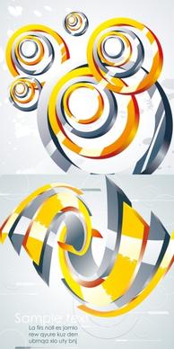 metal swirl vector