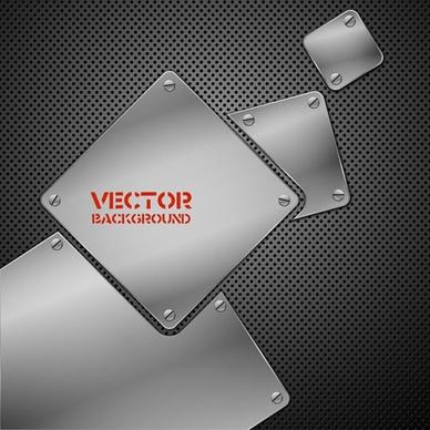 metallic stainless steel 03 vector