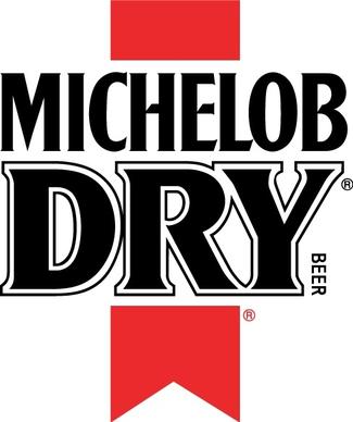 Michelob Dry beer logo