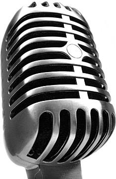 microphone closeup picture