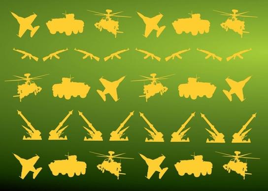 Military Icons Pattern