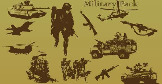Military vector pack