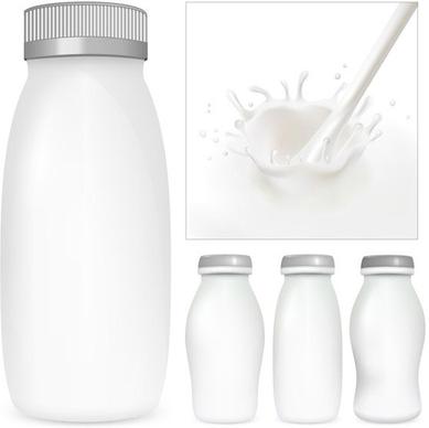 milk theme vector 2