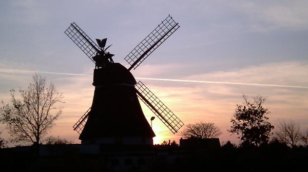 mill afterglow windmill