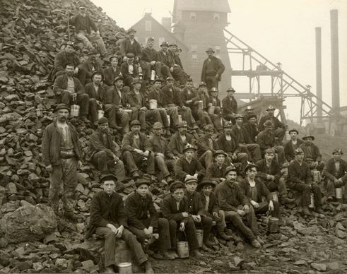 miners workers bergmann